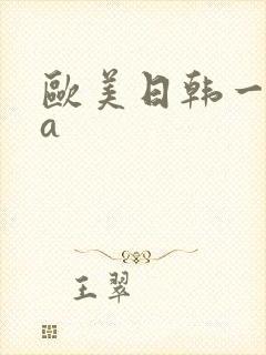欧美日韩一级片a