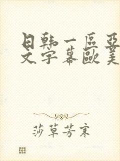 日韩一区亚洲中文字幕欧美一区亚洲中文字幕