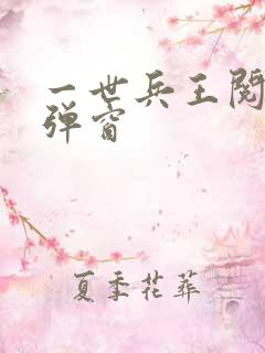 一世兵王阅读无弹窗