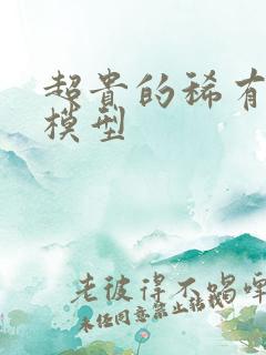 超贵的稀有高达模型