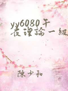 yy6080午夜理论一级片