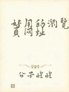 好用的浏览器主页网址