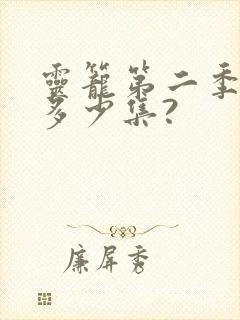 灵笼第二季一共多少集?