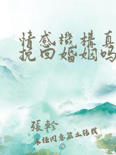 情感机构真的能挽回婚姻吗