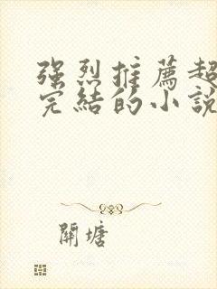 强烈推荐超好看完结的小说