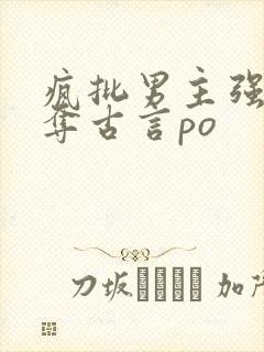 疯批男主强取豪夺古言po