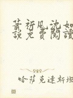 萧祈风沈如枝小说免费阅读最新章节