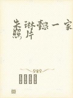 朱琳懿一家三口照片