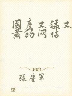 国产又猛又爽又黄的网站