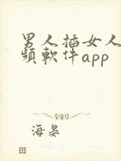 男人插女人的视频软件app