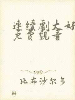 连续剧大好时光免费观看