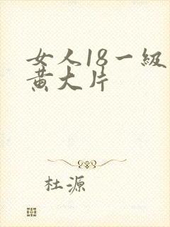 女人18一级特黄大片