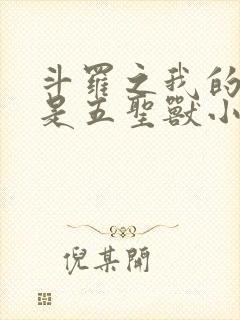 斗罗之我的武魂是五圣兽小说