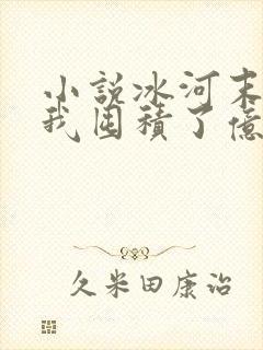 小说冰河末世:我囤积了亿亿万物资全文