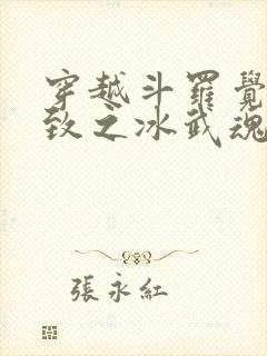 穿越斗罗觉醒极致之冰武魂的小说