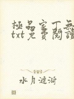 极品家丁无删减txt免费阅读