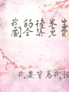 我的后半生电视剧全集免费在看