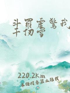 斗罗震惊我成了千仞雪