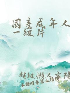 国产成年人免费一级片