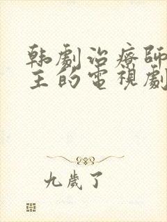 韩剧治疗师双男主的电视剧在线观看