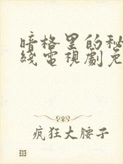 暗格里的秘密在线电视剧免费观看