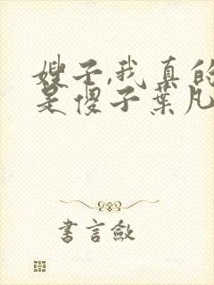 嫂子,我真的不是傻子叶凡免费阅读