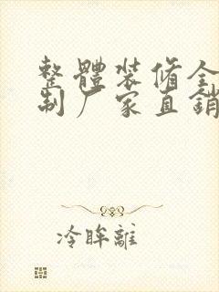 整体装修全屋定制厂家直销