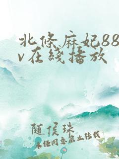 北条麻妃88av在线播放