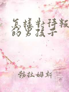 怎样对待叛逆期的男孩子