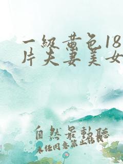 一级黄色18岁片夫妻美女
