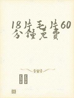 18片毛片60分钟免费
