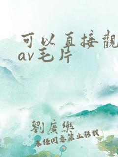 可以直接观看的av毛片