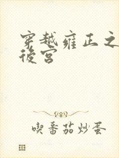 穿越雍正之极品后宫