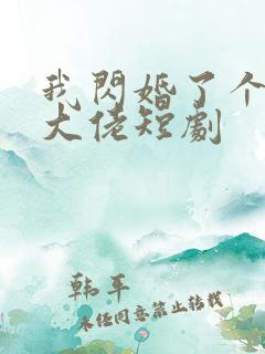 我闪婚了个财阀大佬短剧