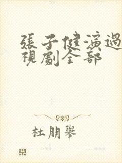 张子健演过的电视剧全部