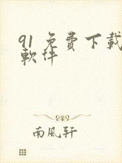 91 免费下载软件