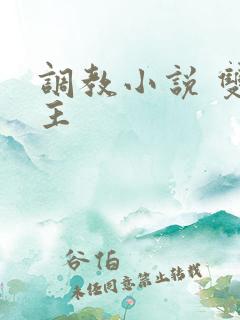 调教小说 双男主