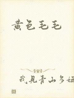黄色毛毛