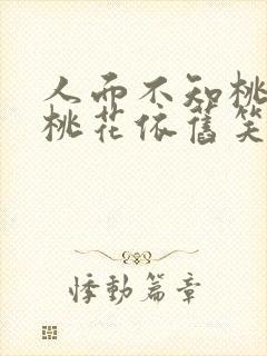 人面不知桃花去桃花依旧笑春风是什么意思