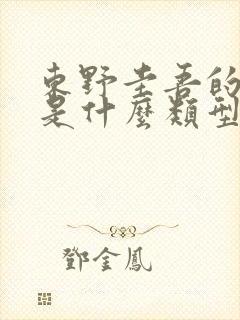 东野圭吾的恶意是什么类型的小说