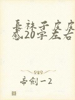 长袜子皮皮读后感20字左右