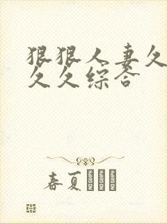 狠狠人妻久久久久久综合