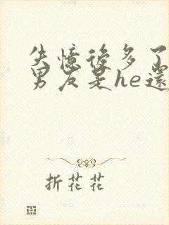 失忆后多了的前男友是he还是be