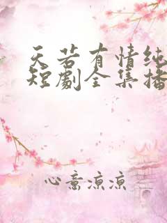 天若有情纯享版短剧全集播放