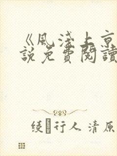 《风浅上京》小说免费阅读最新章节