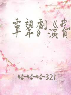 电视剧《我们这十年》演员表