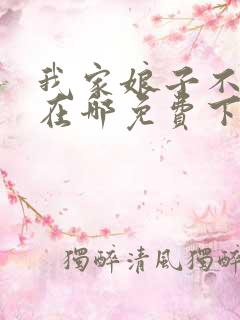 我家娘子不对劲在哪免费下载