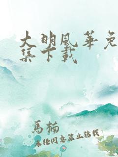 大明风华免费全集下载