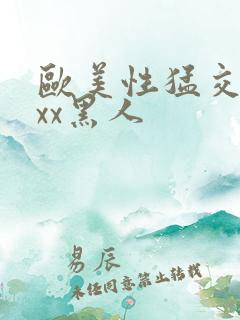 欧美性猛交xxxx黑人