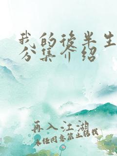 我的后半生剧情分集介绍